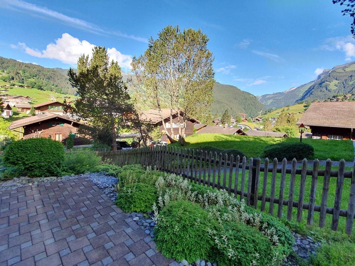 Mom - Alpine Boutique Apartments, Chalet Fagus, Terrace Studio 格林德瓦 外观 照片