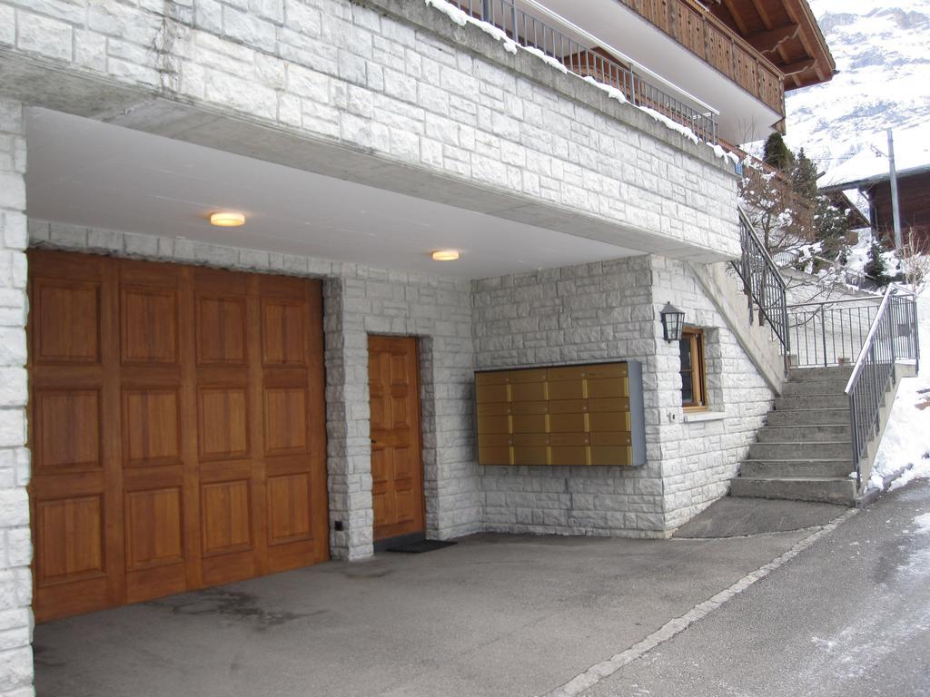 Mom - Alpine Boutique Apartments, Chalet Fagus, Terrace Studio 格林德瓦 外观 照片