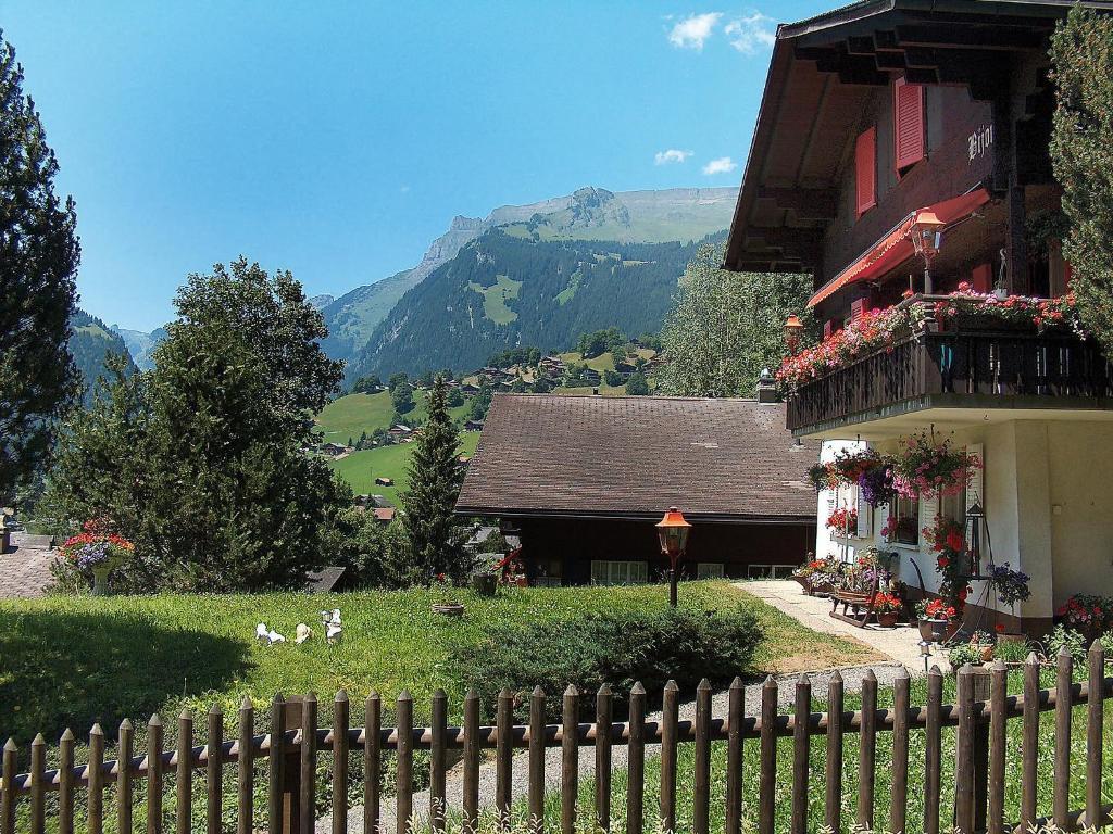Mom - Alpine Boutique Apartments, Chalet Fagus, Terrace Studio 格林德瓦 客房 照片